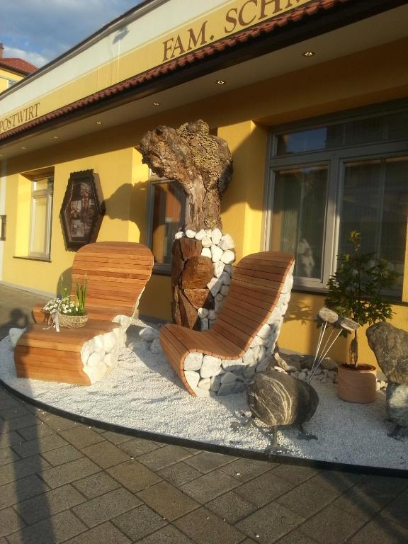 Postwirt Hotell Seeboden Exteriör bild